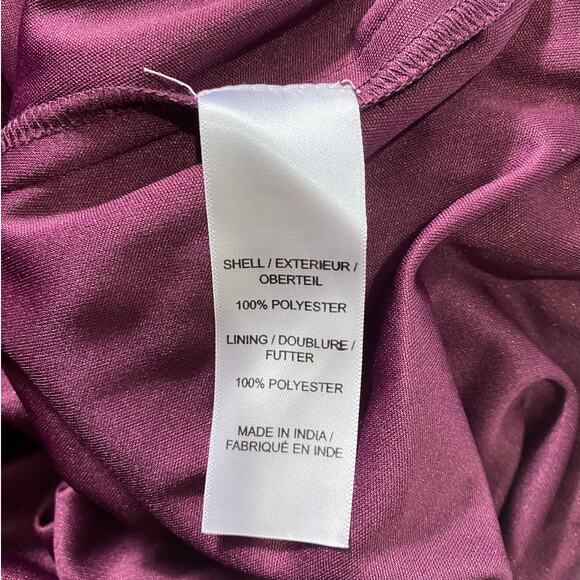 ADRIANNA PAPELL DRESS GOWN 8 MOTHER OF THE BRIDE FORMAL EVENING BRIDESMAID - Picture 4 of 13